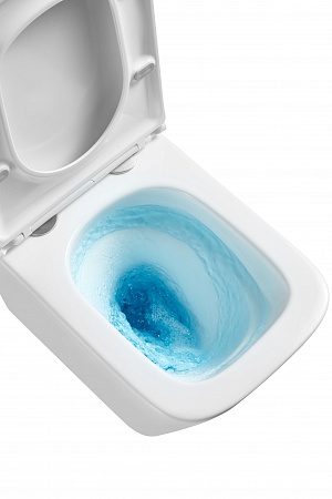 Подвесной унитаз безободковый Terminus Ватикан Монолит 490х340 белый Ишимбай - фото 8