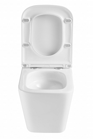 Подвесной унитаз безободковый Terminus Ватикан Монолит 490х340 белый Ишимбай - фото 7