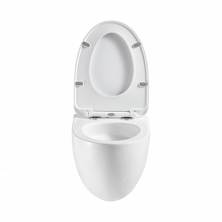 Подвесной унитаз безободковый Terminus Енисей Монолит 560х390 белый Ишимбай - фото 5